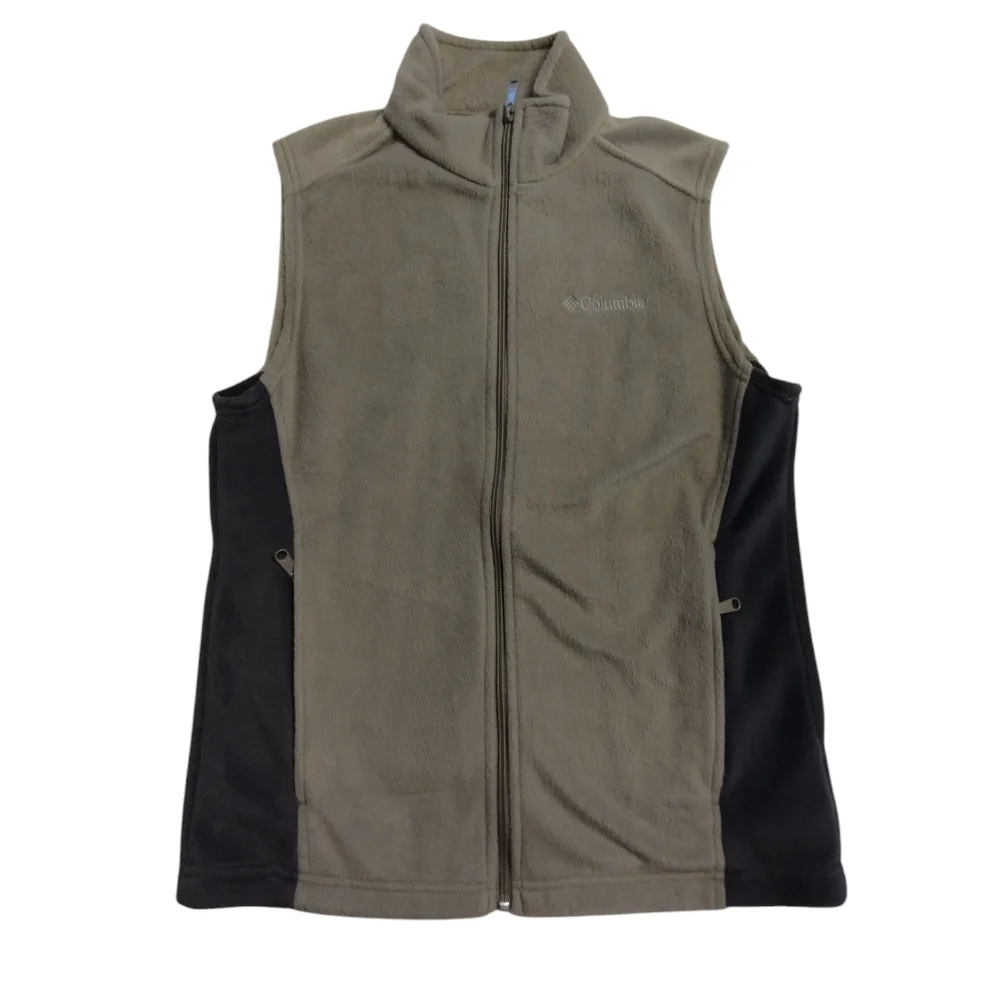 💚 EUC Men's Columbia  fleece vest with pockets Size Small